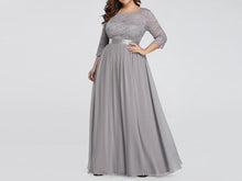 Load image into Gallery viewer, Burgundy Formal Fall Mother Bride Dresses for Wedding Plus Size - promboutiqueonline