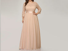Load image into Gallery viewer, Burgundy Formal Fall Mother Bride Dresses for Wedding Plus Size - promboutiqueonline