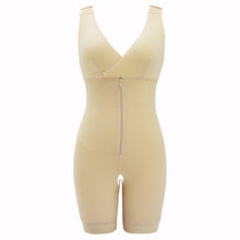 Load image into Gallery viewer, Full Body Bodysuit Shapewear Tummy Control Lace Trim - promboutiqueonline