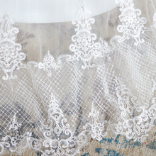 Load image into Gallery viewer, Floral Appliques Lace Sweetheart Wedding Gowns with Train - promboutiqueonline
