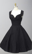 Load image into Gallery viewer, 1950s Style Shelf Bust Short Bridesmaid Dresses Retro Little Black Dresses P376 - promboutiqueonline