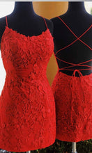 Load image into Gallery viewer, Embellished Short Yellow Cocktail Prom Dresses String Back P581 - promboutiqueonline
