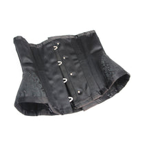 Load image into Gallery viewer, Gothic Waist Trainer Corset Underbust Bustier Waist Cincher Shapewear - promboutiqueonline