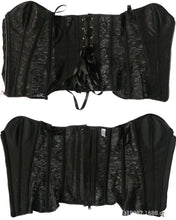 Load image into Gallery viewer, Strapless Lace Bustier Breathable Corset Top Womens Shapewear Bra - promboutiqueonline