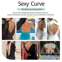 Load image into Gallery viewer, Low Plunging Bodysuit Shapewear with Big U Open Back Womens Bust Lifter Body Shaper - promboutiqueonline