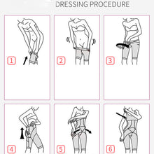 Load image into Gallery viewer, Open-Bust Bodysuit Shapewear Mid-Thigh - promboutiqueonline