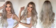 Load image into Gallery viewer, Purple Long Body Wave Synthetic Wigs for Women Cosplay Lolita Wigs High Temperature Fiber Hair - promboutiqueonline