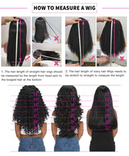 Load image into Gallery viewer, 250 Density Frontal HD Transparent Lace Wigs Body Wave Lace Front Human Hair Wigs Black Natural Body Wave Wig - promboutiqueonline