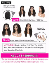 Load image into Gallery viewer, 250 Density Frontal HD Transparent Lace Wigs Body Wave Lace Front Human Hair Wigs Black Natural Body Wave Wig - promboutiqueonline
