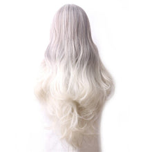 Load image into Gallery viewer, Purple Long Wavy Synthetic Hair Wig Hair Colored Cosplay Wigs For Women - promboutiqueonline