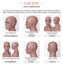 Load image into Gallery viewer, Black Curly Medium Length Lace Front Wigs Short Human Hair Bob Wigs With Baby Hair - promboutiqueonline