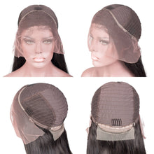 Load image into Gallery viewer, 30 32 Inch Curly Remy Hair Deep Wave Frontal Human Hair Wigs For Black Women 13x4 HD Water Wave Lace Front Wig - promboutiqueonline
