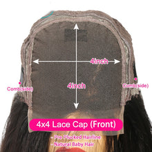 Load image into Gallery viewer, Straight Short Bob Wigs for Women Human Hair Lace Wigs with Natural Baby Hair - promboutiqueonline