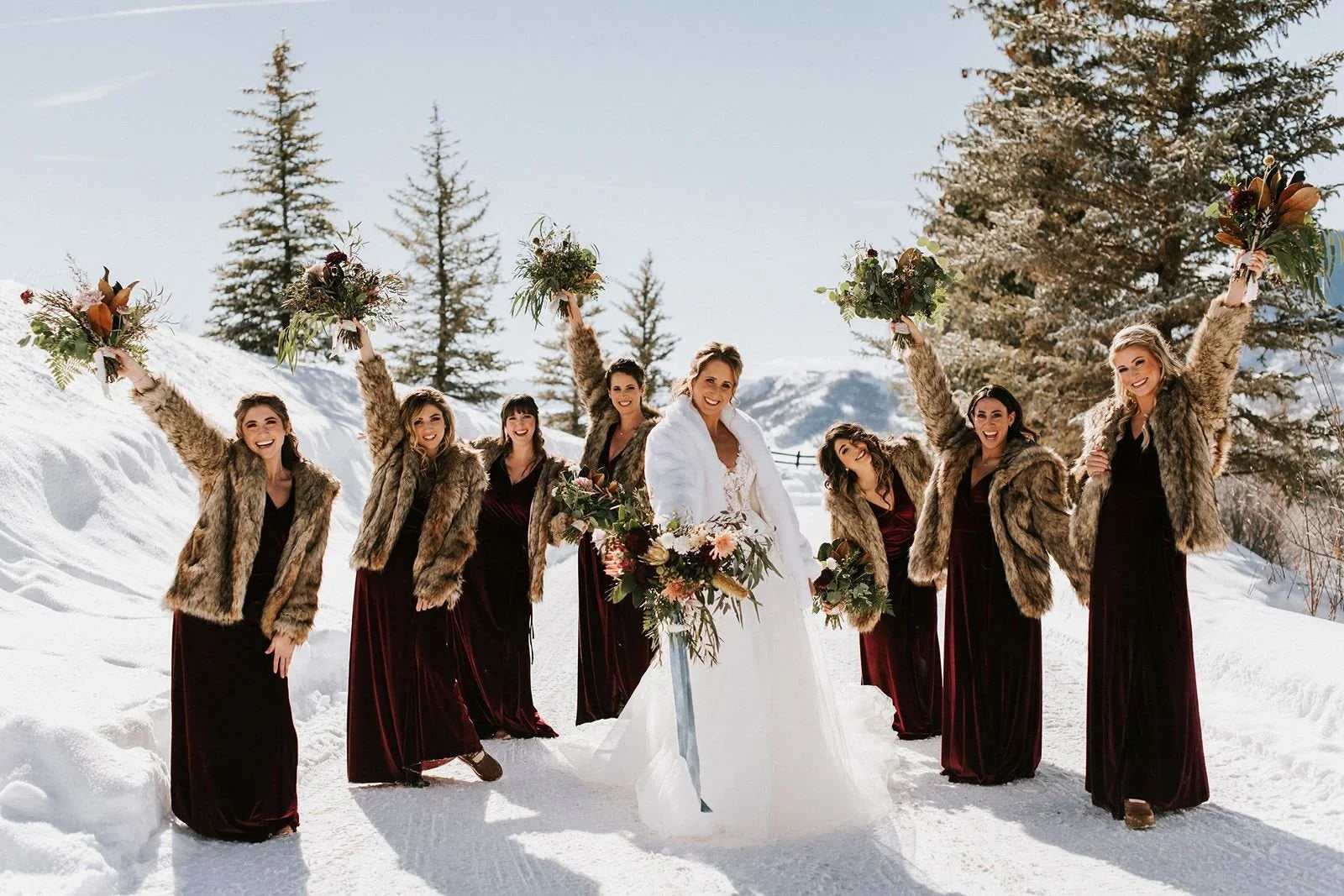 Winter Wedding Dresses: The Best Fabrics, Sleeves, and Layering Ideas for a Cold-Weather "I Do"
