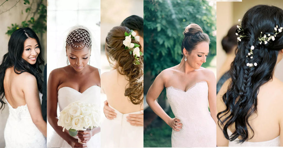 Unlock Your Dream Hairstyle Based on Wedding Dress Neckline