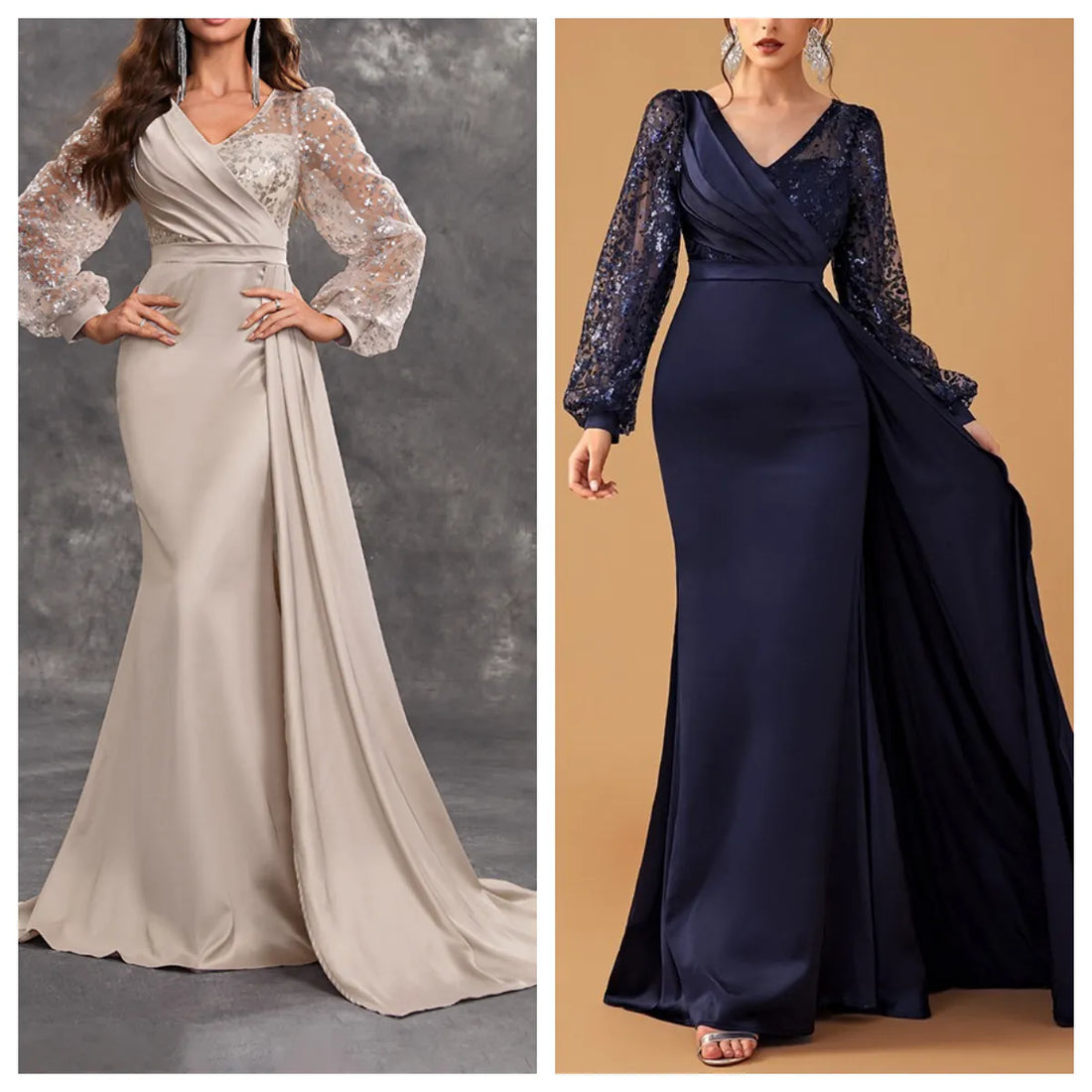 Champagne Mother of the Groom Dresses: Why They Pair Perfectly with Navy