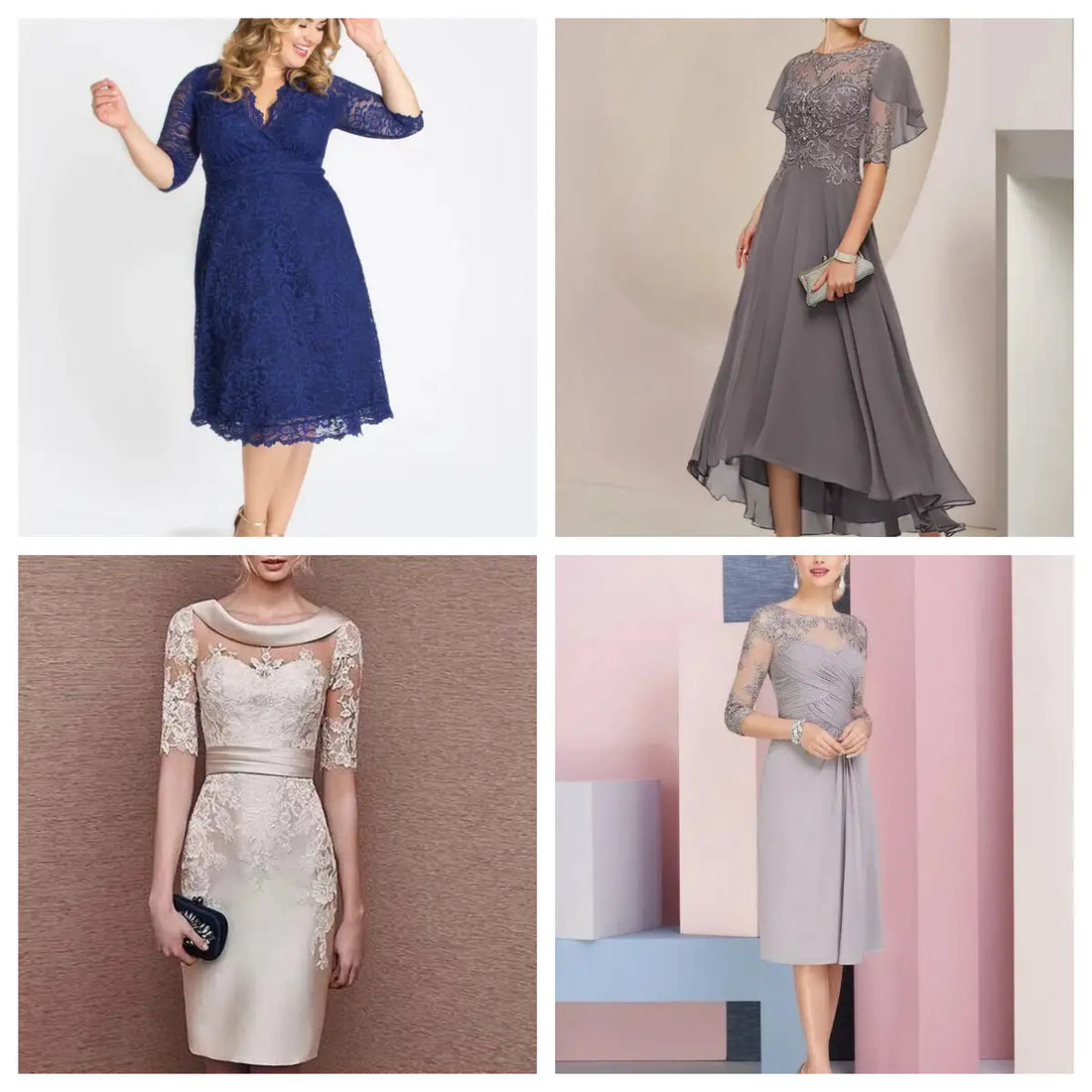 Best Mother of the Bride Dresses with Sleeves (Elegant, Flattering & Age-Appropriate)