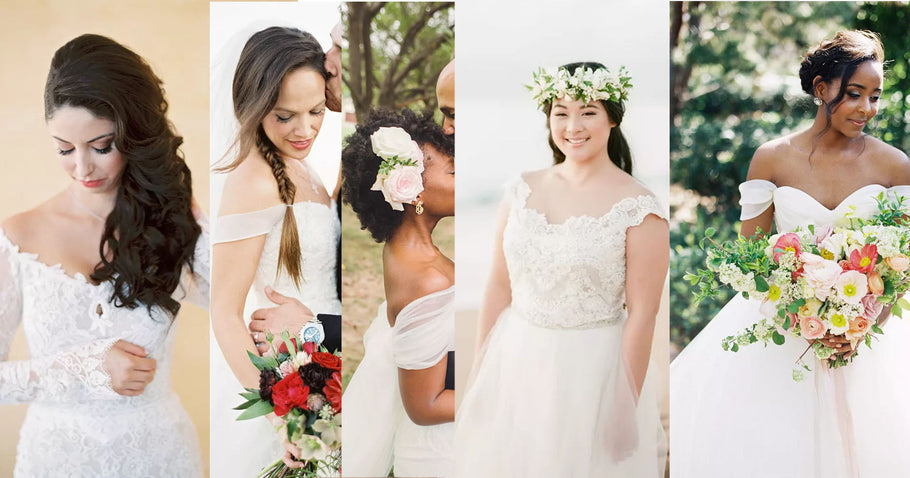 The Best Wedding Dress Styles for a Short Bride