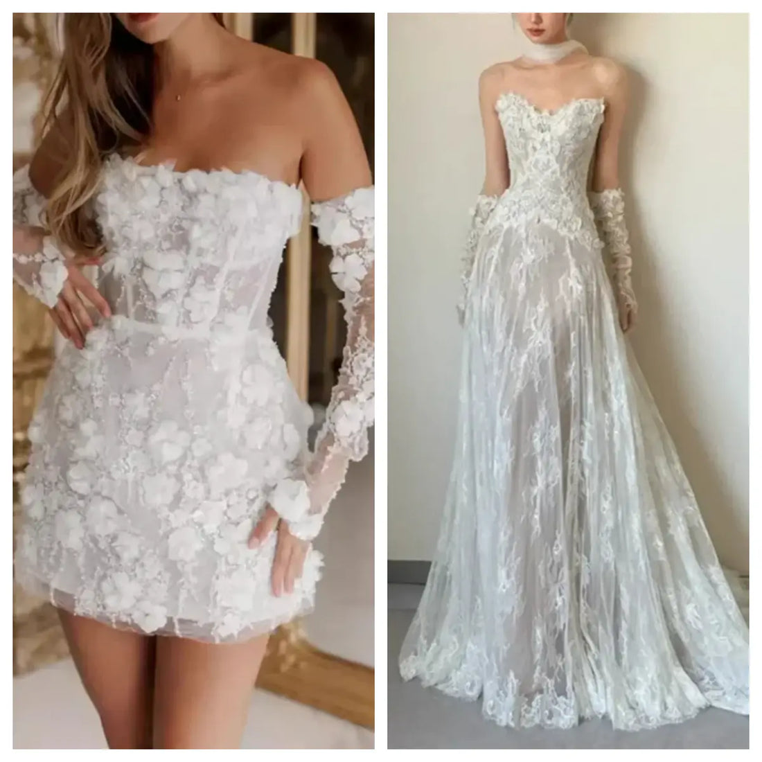 Short vs. Long Wedding Dresses: Which One Is Really Right for You?