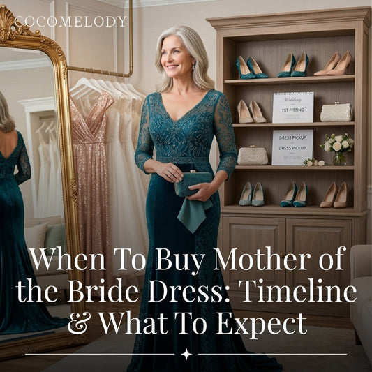 The Ultimate Mother of the Bride Dress Timeline:  When to Shop and Order