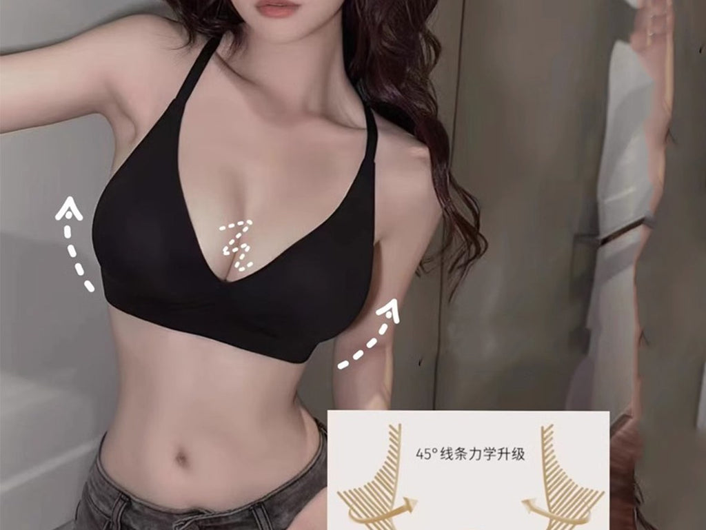 Convertible U-shape Push Up Bra - Seamless Big Low Back Design
