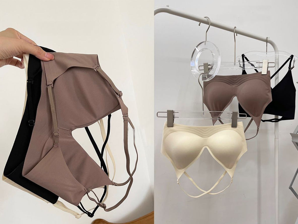Convertible U-shape Push Up Bra - Seamless Big Low Back Design