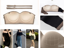 Load image into Gallery viewer, Front Buckle Non-slip Strapless Bra Push Up Tube Invisible Bandeau Underwear