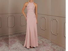 Load image into Gallery viewer, Dusty Pink Halter Mermaid Mother of the Bride Dresses