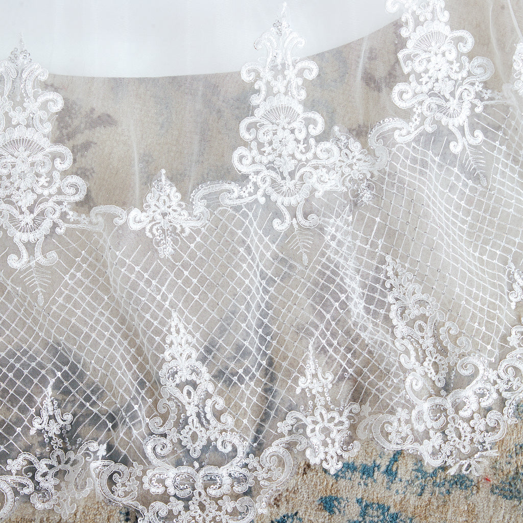 Floral Appliques Lace Sweetheart Wedding Gowns with Train - promboutiqueonline