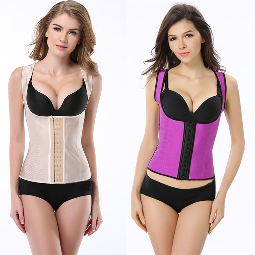 Latex Womens Corset Shapewear Postpartum Belly Slimming Body Shape - promboutiqueonline