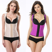 Load image into Gallery viewer, Latex Womens Corset Shapewear Postpartum Belly Slimming Body Shape - promboutiqueonline