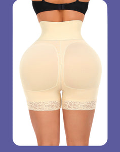 Hip Lift Butt Shaper Stable Tummy Control Shapewear with Multi-row Buttons