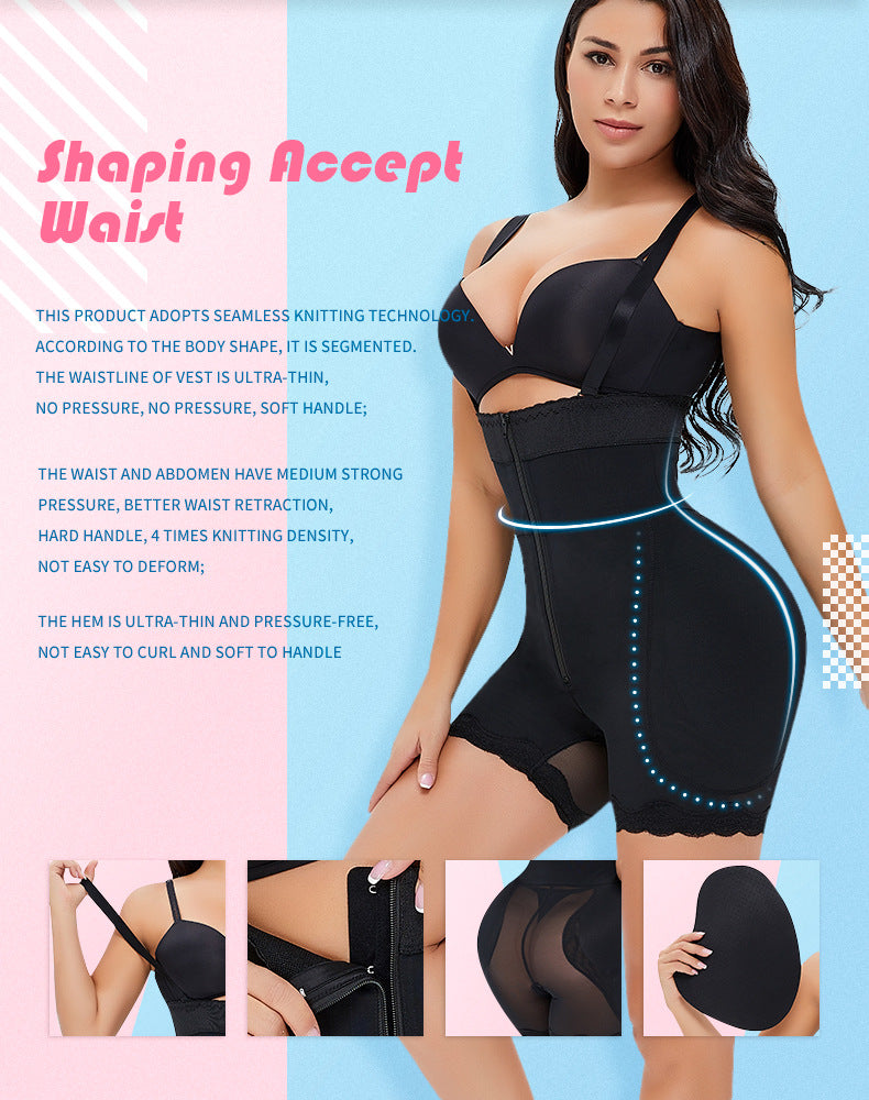Plus Size Buttock Rasing Elastic Thin Bodyshaper Slim Summing Shaping Pant - promboutiqueonline