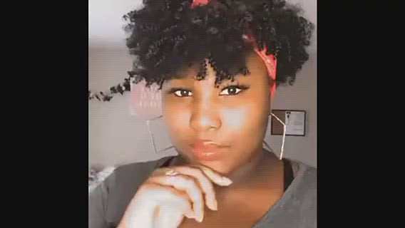Afro Puff Curly Headband Wig – Short Synthetic with Turban Wrap, Heat Resistant