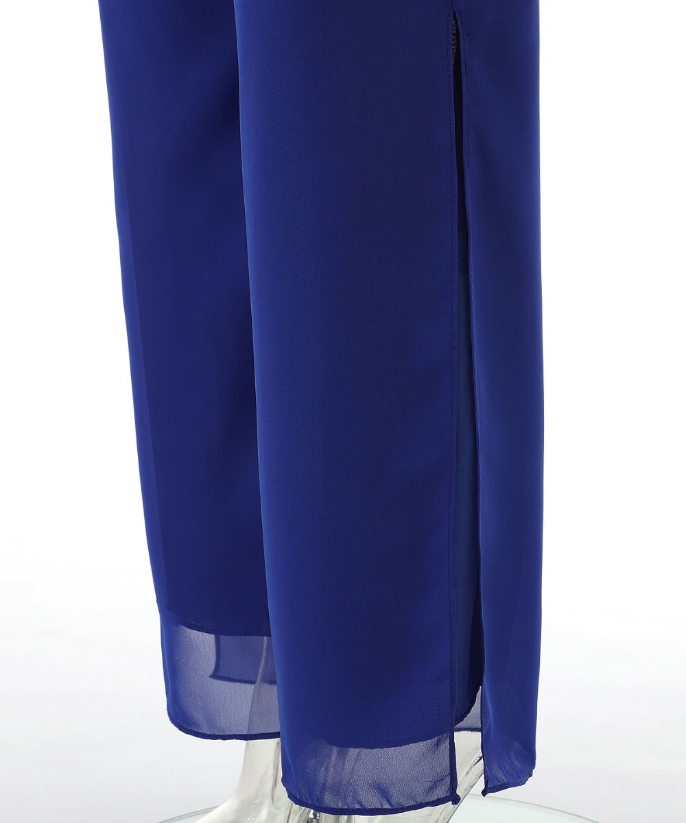 Asymmetry Chiffon 3 Pieces Mother of the Bride Dressy Pantsuits Trouser Suits - promboutiqueonline