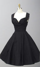 Load image into Gallery viewer, 1950s Style Shelf Bust Short Bridesmaid Dresses Retro Little Black Dresses P376