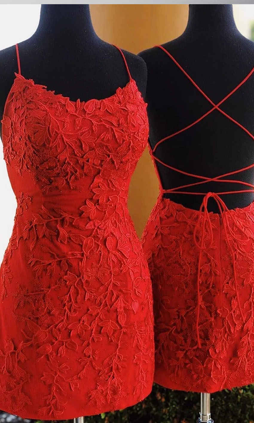 Embellished Short Yellow Cocktail Prom Dresses String Back P581 - promboutiqueonline