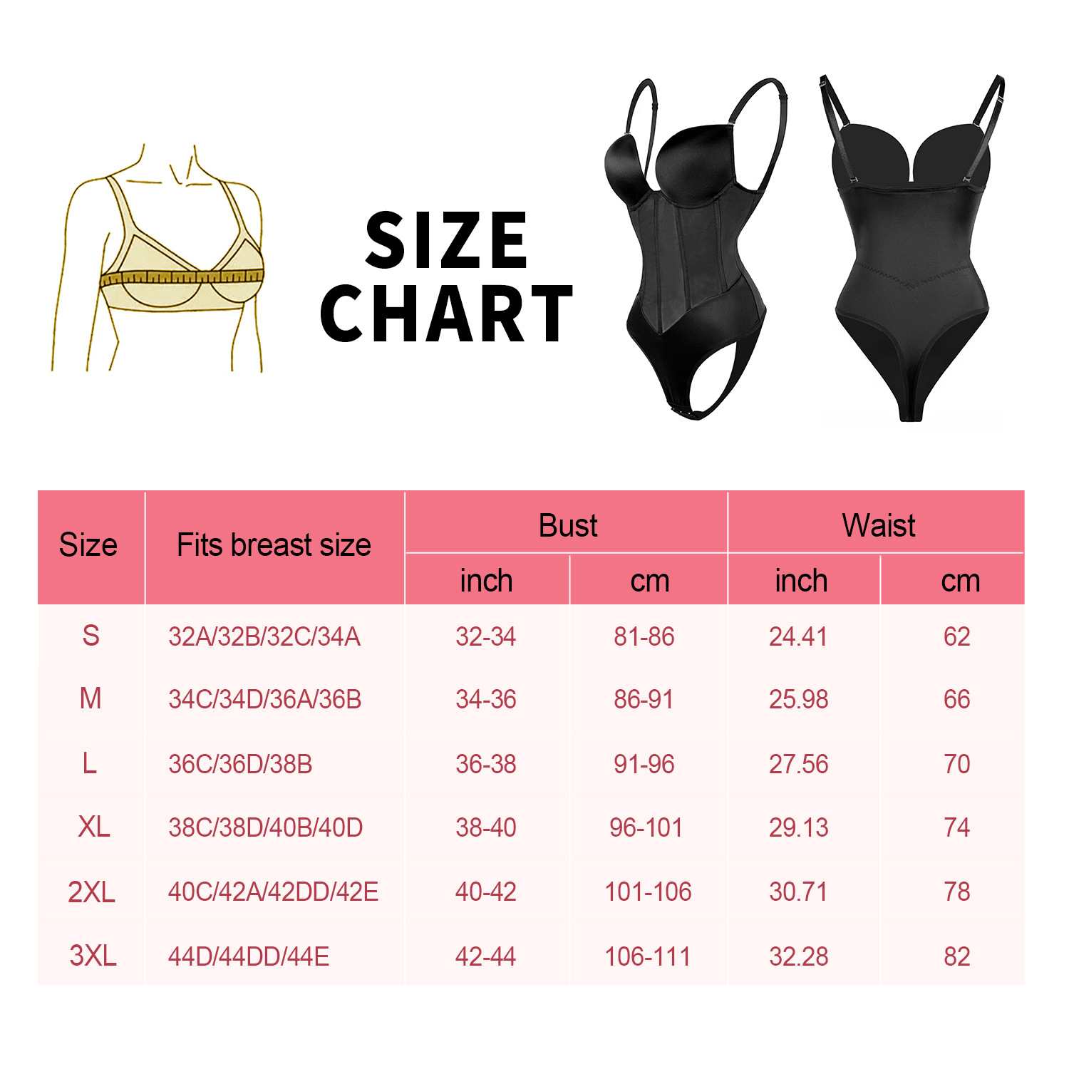 Womens Mesh 5 Glue Bones Bodysuit Shapewear Push Up Tank Corset with Adjustable Buckle - promboutiqueonline