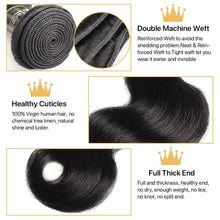 Load image into Gallery viewer, Black Body Wave bundles Black Women Hair Extensions Human Hair Weave Hair Piece for Girls