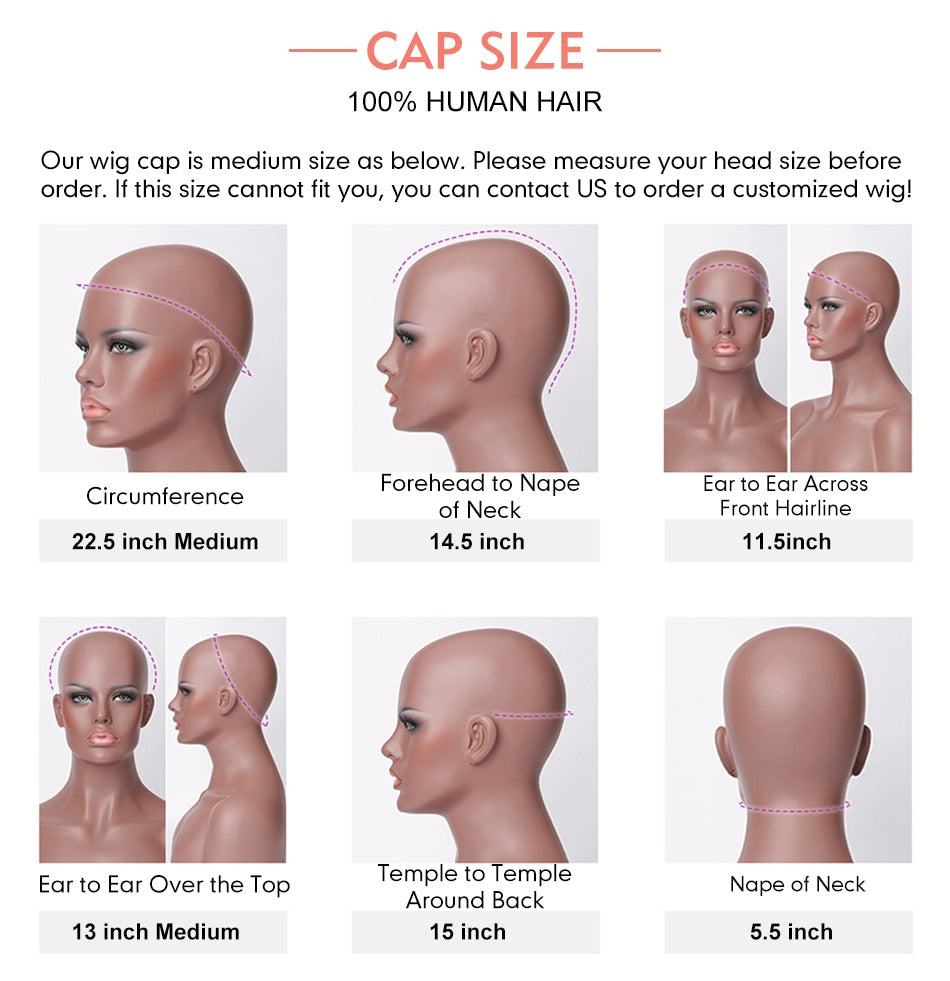 Black Curly Medium Length Lace Front Wigs Short Human Hair Bob Wigs With Baby Hair - promboutiqueonline