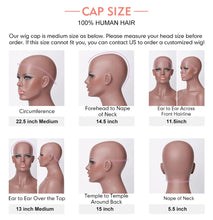 Load image into Gallery viewer, Black Curly Medium Length Lace Front Wigs Short Human Hair Bob Wigs With Baby Hair