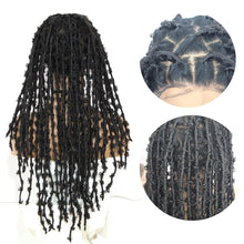Load image into Gallery viewer, Synthetic Full Lace Braided Wigs for Black Women Long Crochet Braids Lace Loc Wigs - promboutiqueonline