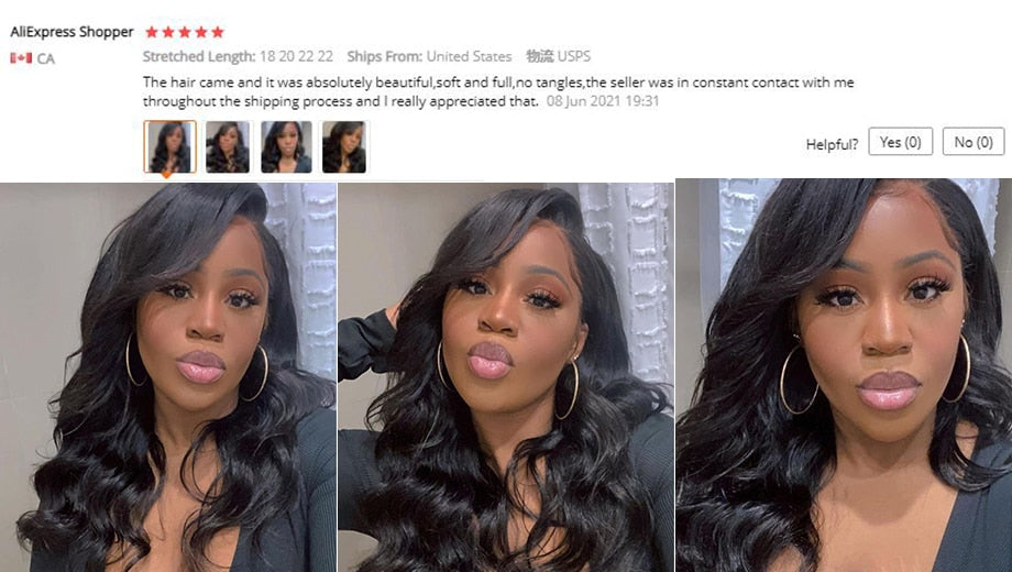 Black Body Wave bundles Black Women Hair Extensions Human Hair Weave Hair Piece for Girls - promboutiqueonline